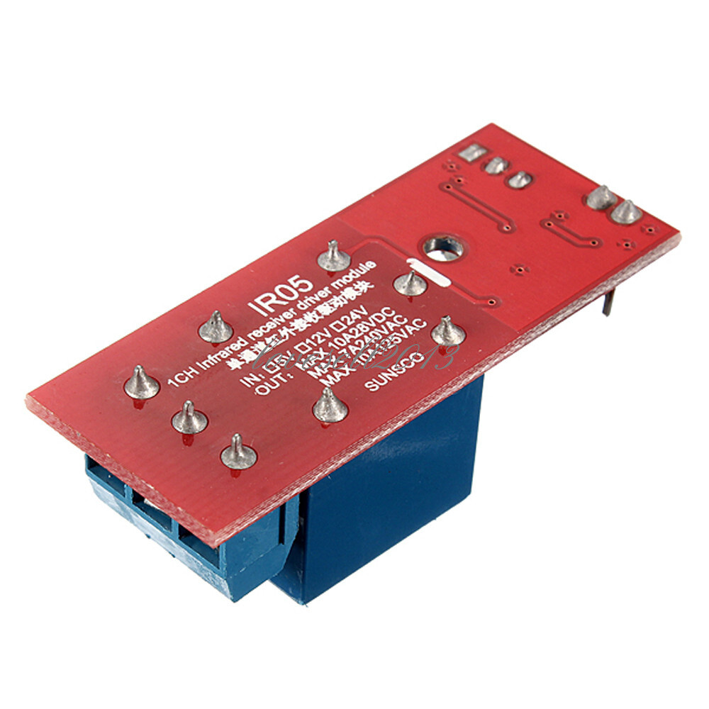 1 Channel Infrared Switch Relay Driving Module Board 12V Remote Controller