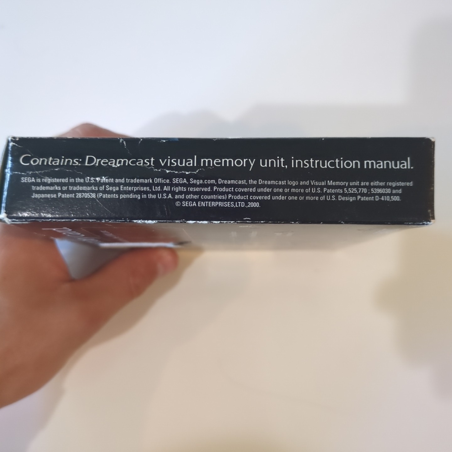 Sega Dreamcast Blue VMU Card (Visual Memory Unit) CIB Complete in Box Tested