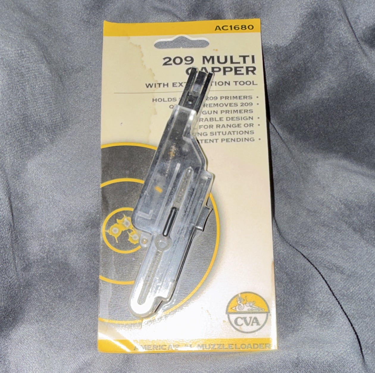CVA 209 Multi Capper AC1680 with Extraction Tool, Holds 7-Primers, Reusable NWT