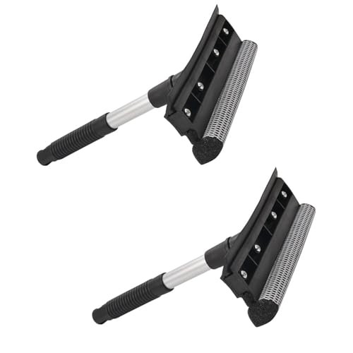 2 Pack Squeegee for Car Window Cleaning and Windshield Washing Standard Window