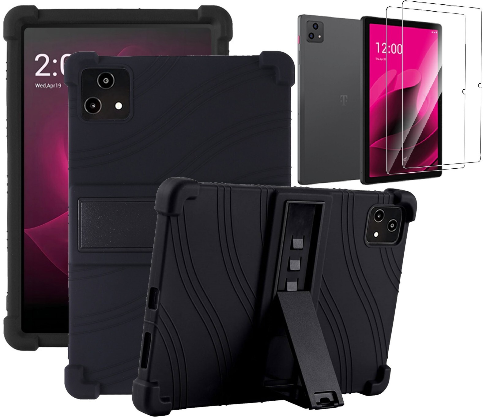 For T-Mobile Revvl Tab 5g 10.36" Case Full-Body Protective Stand / Screen Cover