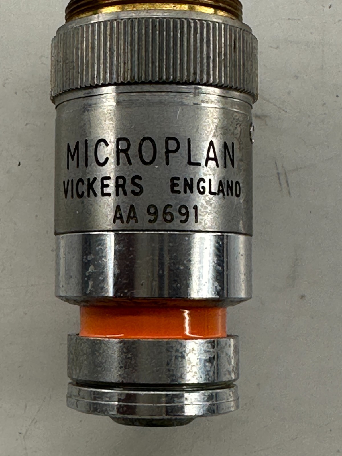 Vickers 63/0.9 MET MicroPlan Objective Lens AA9691