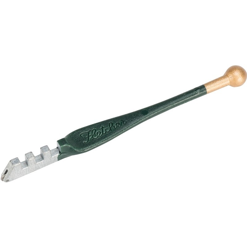 Fletcher 01-128/07-CP Ball End Glass Cutter, 0.75 to 1.5 mm Cutting Capacity, St