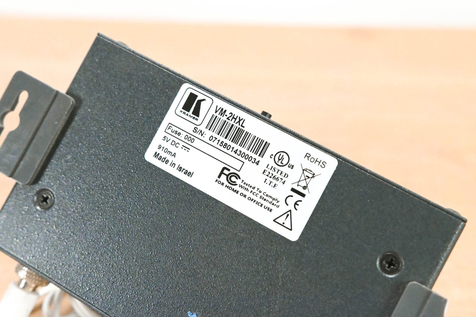 Kramer VM-2HXL 1:2 HDMI Distribution Amplifier CG01NFB