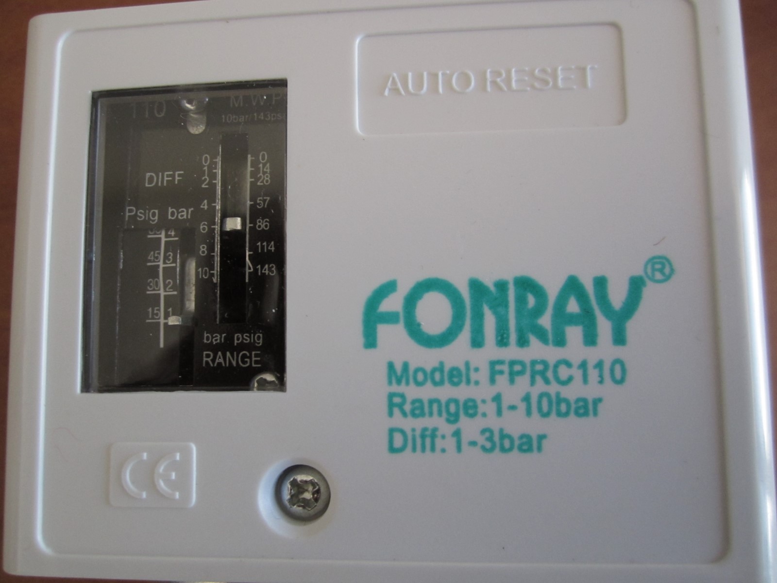 Fonray FPRC110 Pressure Switch