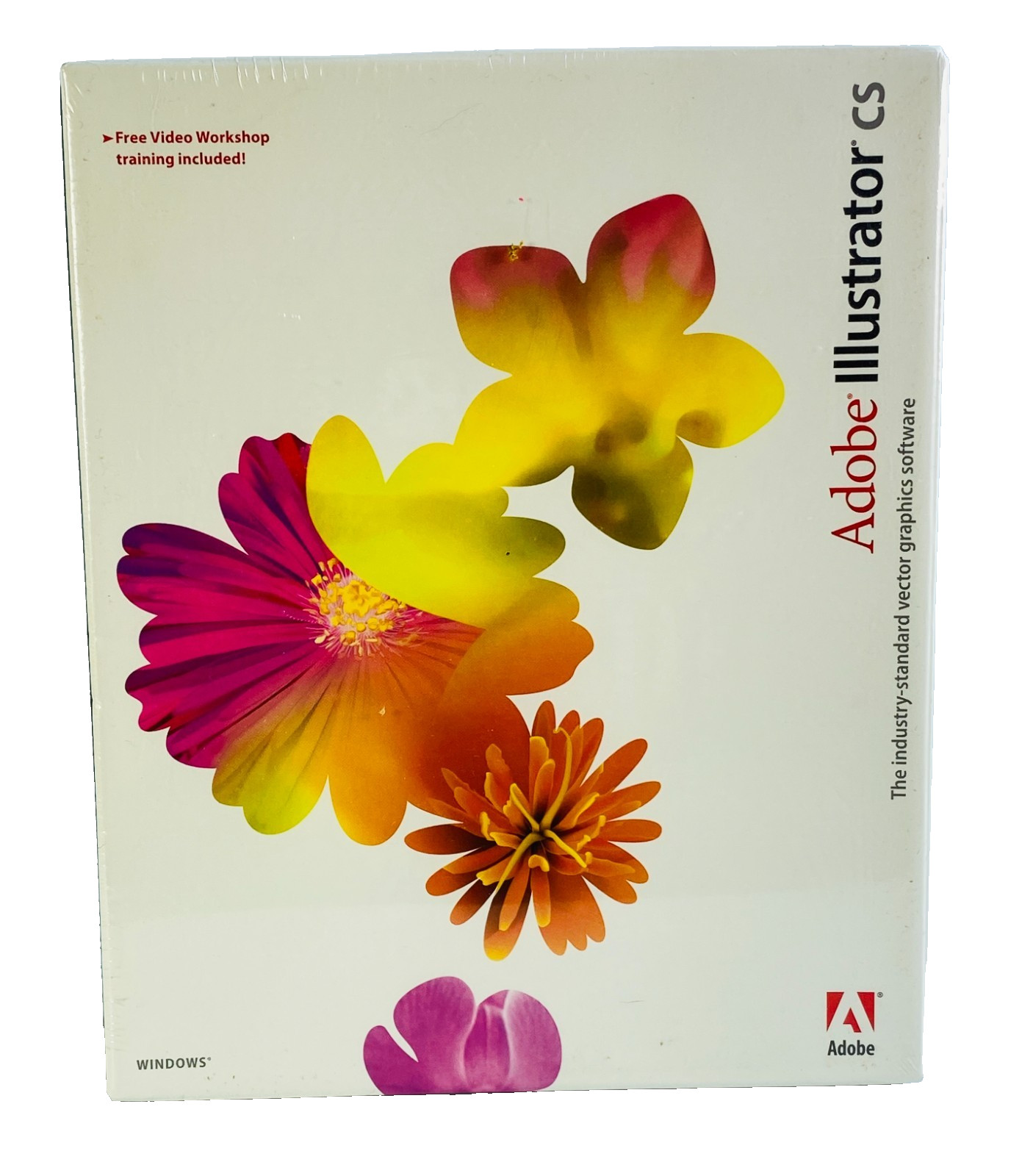Adobe Illustrator CS PC WINDOWS Original Box Sealed 2003