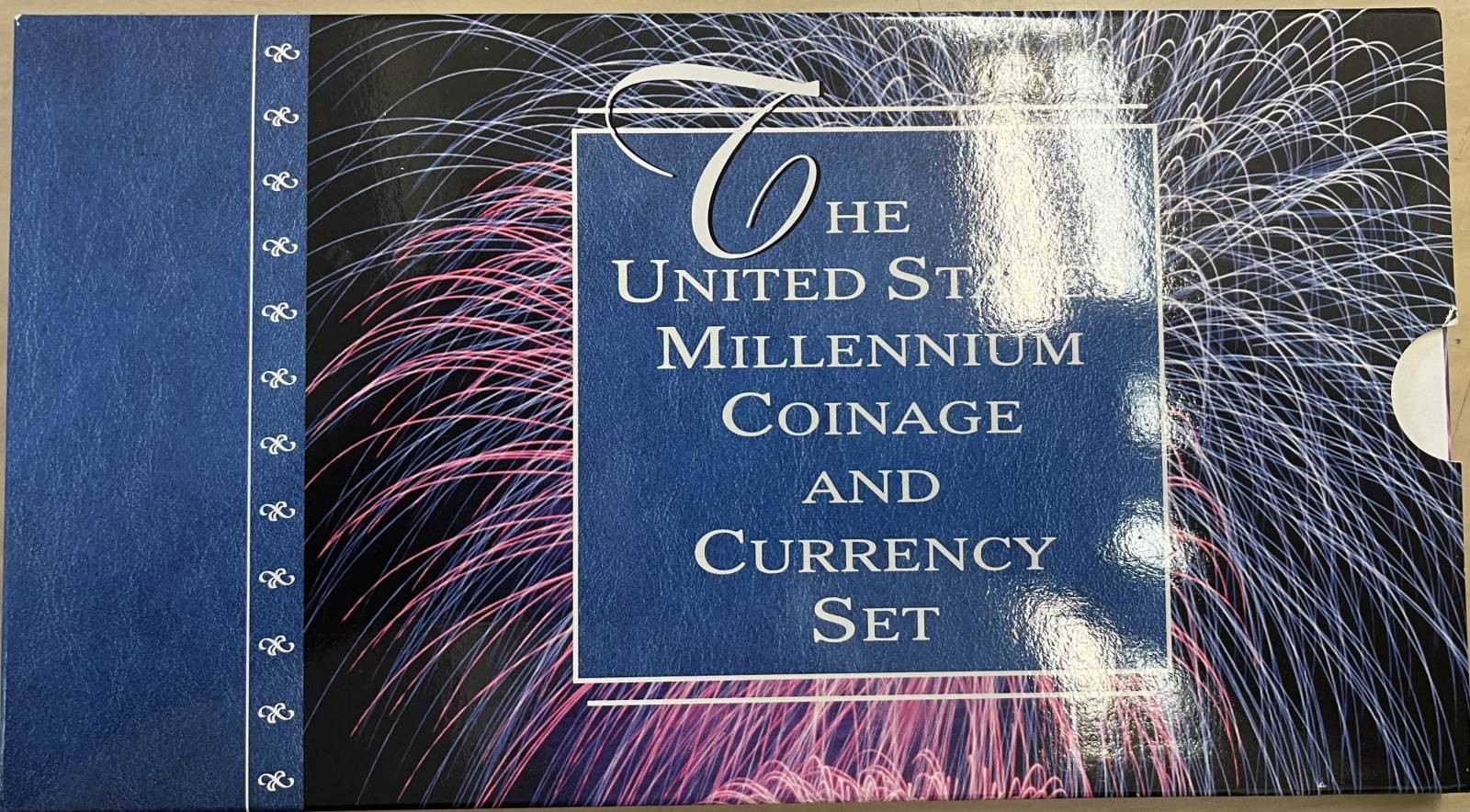 2000 Millennium Coin and Currency Set - Three Coin Set - Uncirculated 2000 Sacag