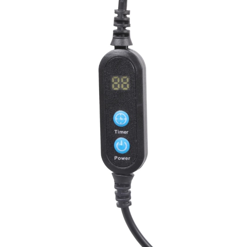 USB Timer Switching Cable 5V-20V Time Presetable Control For Home Electronics