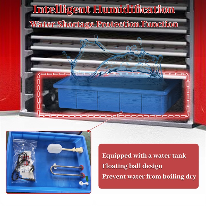 1000-Egg Incubator Digital Hatcher w/ Automatic Temperature & Humidity Control