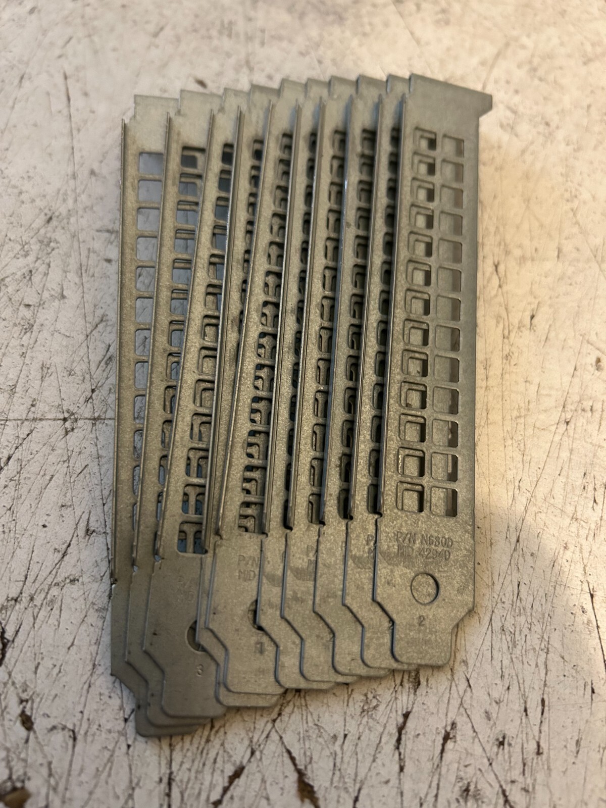 Lot of 10 Dell Full Height PCI Blank Slot Covers 7010 960 7020 9020 9010