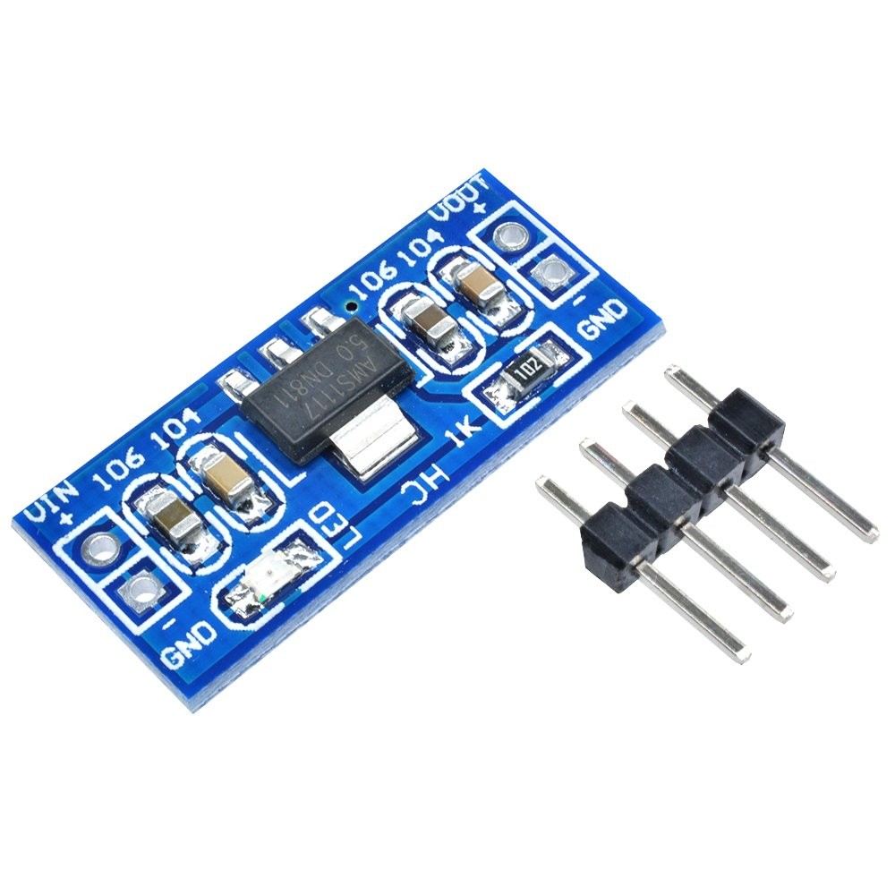 10PCS 6.0V-12V to 5V AMS1117-5.0V Power Supply Module AMS1117-5.0
