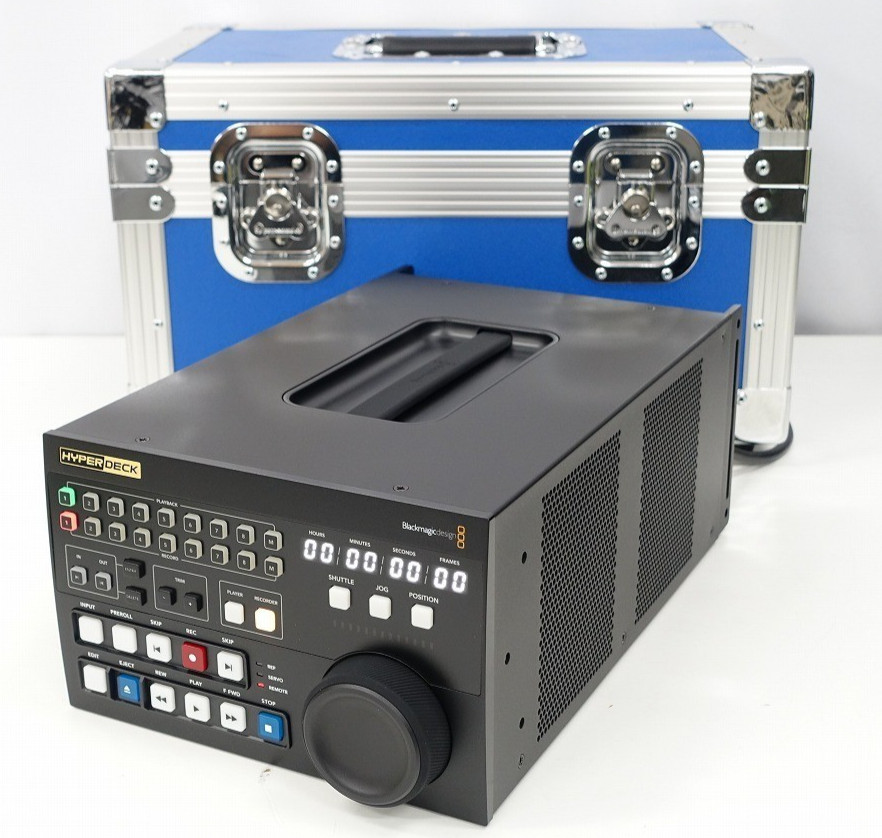 Blackmagic Design HyperDeck Extreme Control Deck Remote 8-Port w/ Case Tested