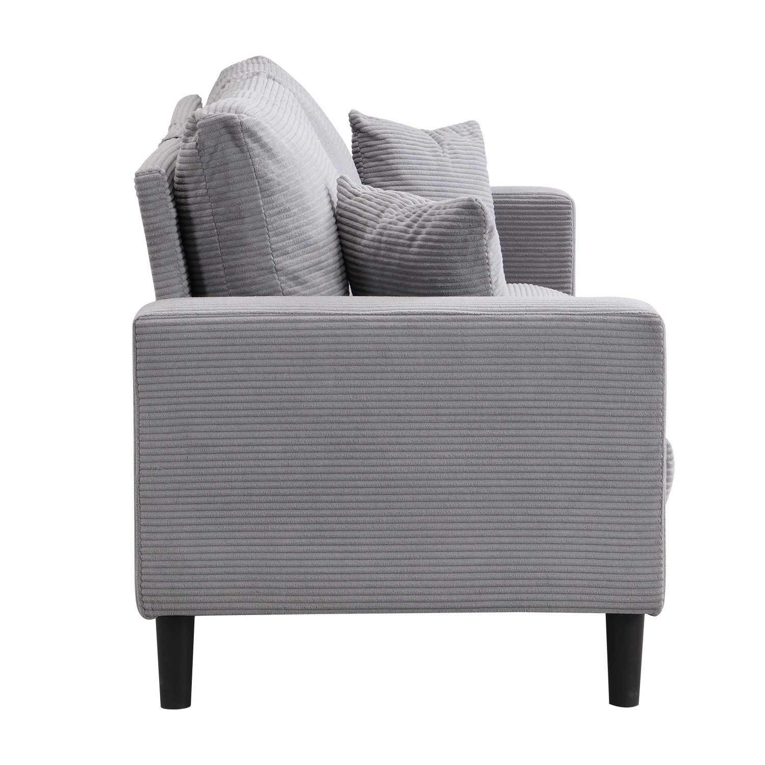 74'' 3 Seater Sofa Couch Upholstered Sofa Couch Home Living Room Furniture