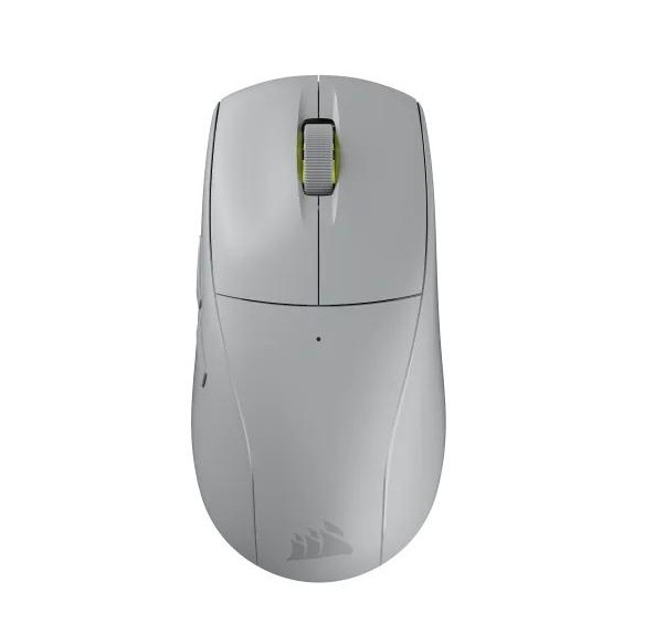 CORSAIR M75 AIR WIRELESS Gaming Mouse, Optical, Light Gray