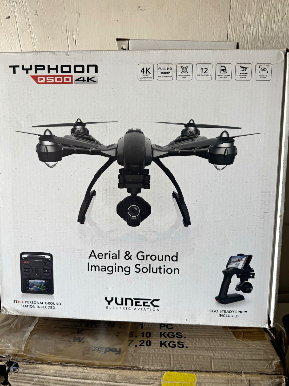 Yuneec Typhoon Q500 4K Ready-to-Fly Drone 12MP 4K Video Full HD 1080P