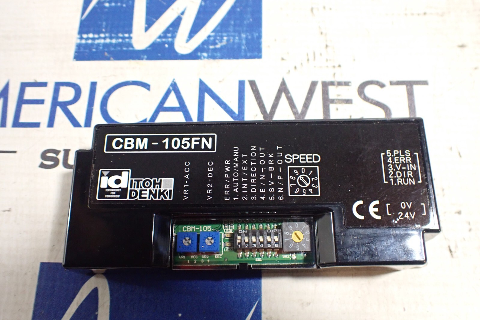 ITOH DENKI CBM-105FN Driver Card Module 24 Volt