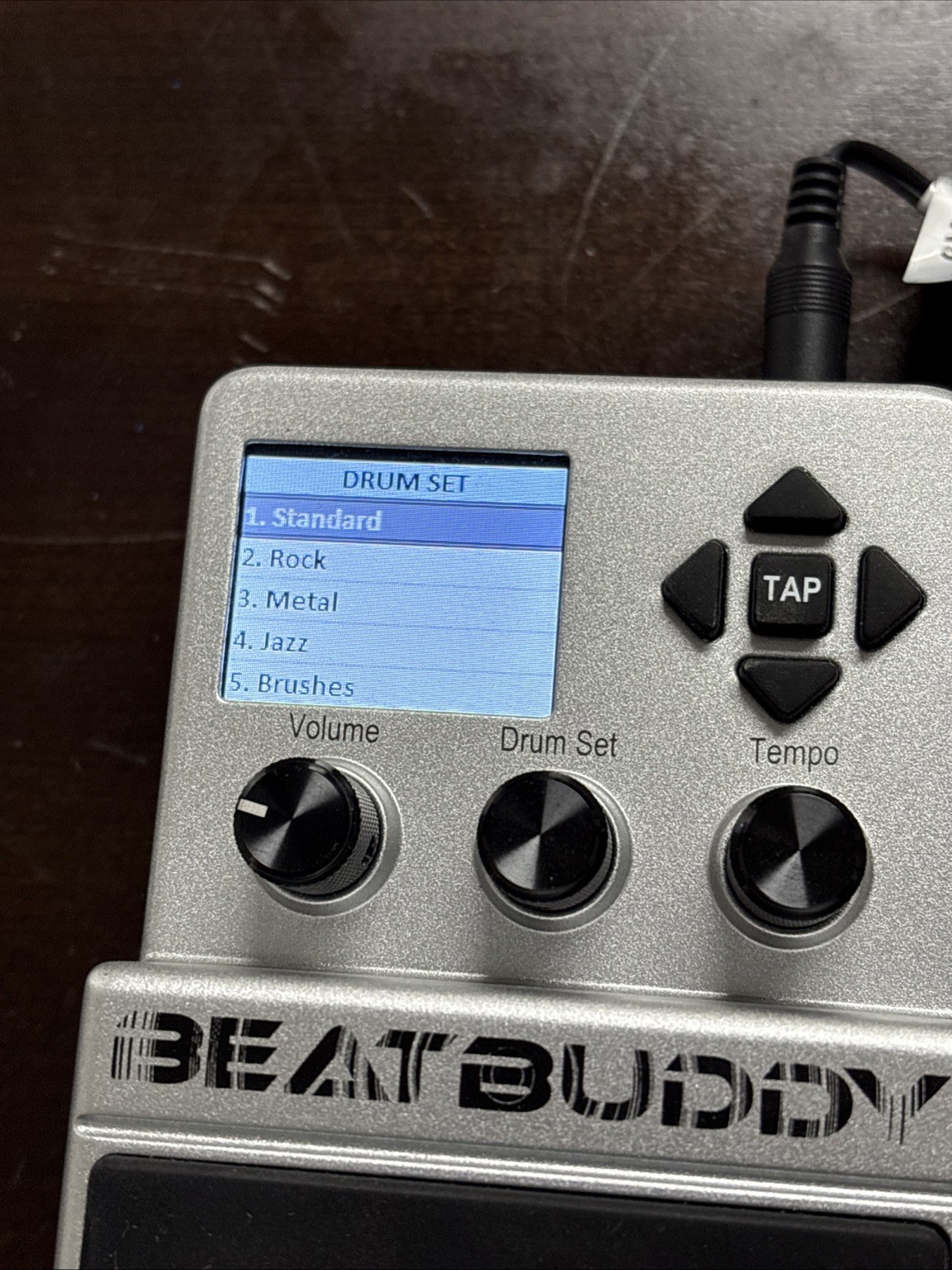 Beat Buddy Pedal Drum Machine with Foot Switch & Power Adapter, EX Condition