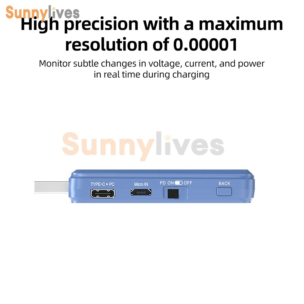XA3 Pro LCD Digital Voltage Current USB Power Meter Protocol Auto Identification