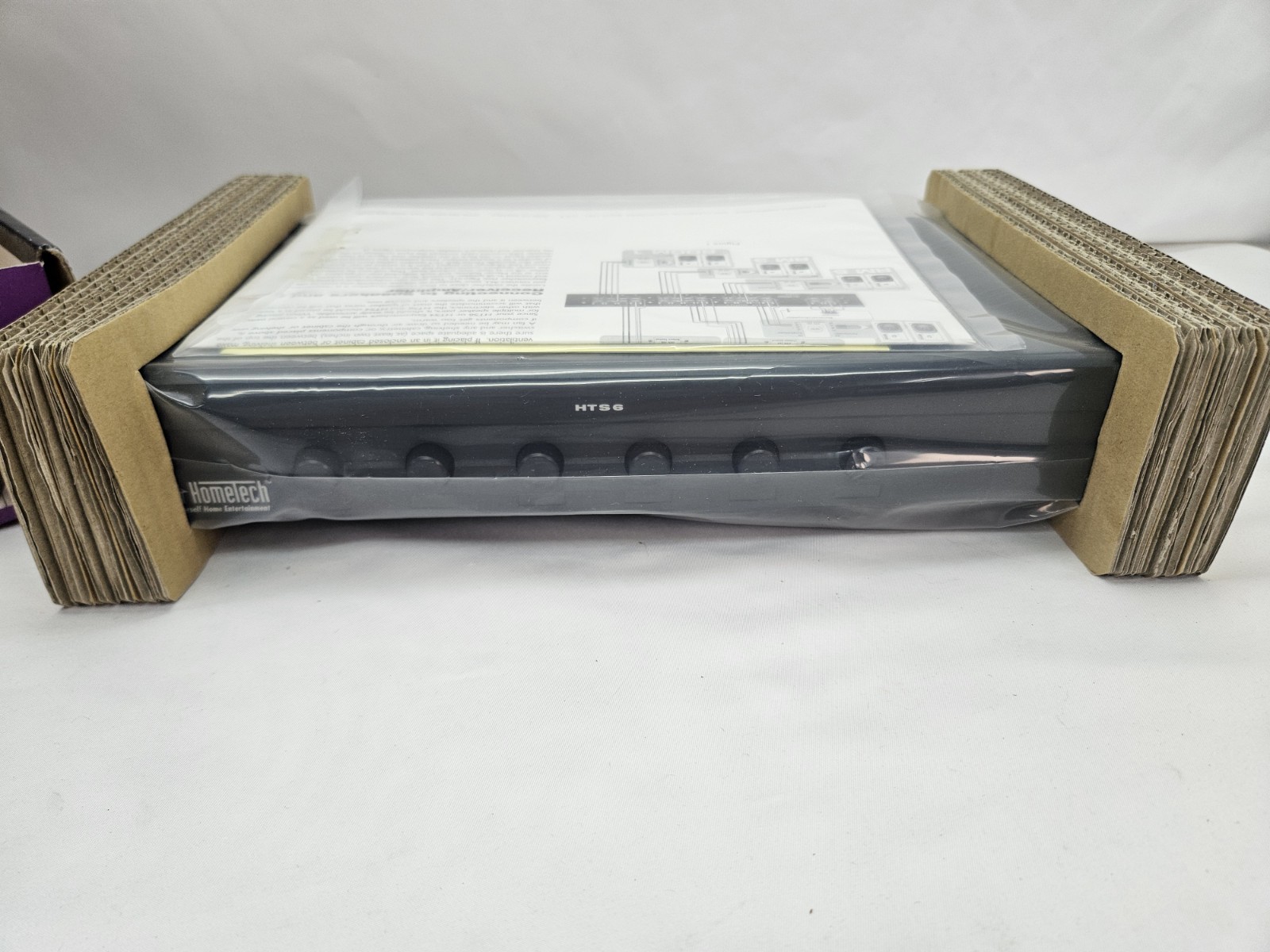 Easy Switcher HTS6 Six Pair Speaker Switcher Amplifier Receiver System Hometech