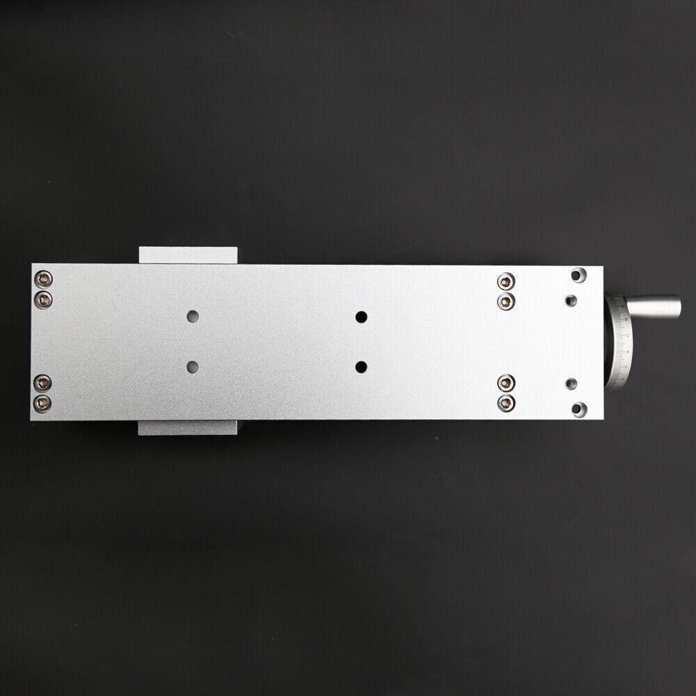Linear Rail Slide Stage Actuator Table Manual Cross Sliding Table CNC Mill 200MM