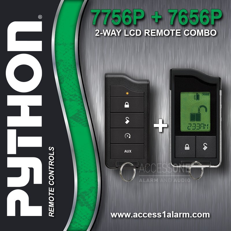 Python 7756P And 7656P Remote Package For DS3 DS4 - Remotes ONLY With USB Cable
