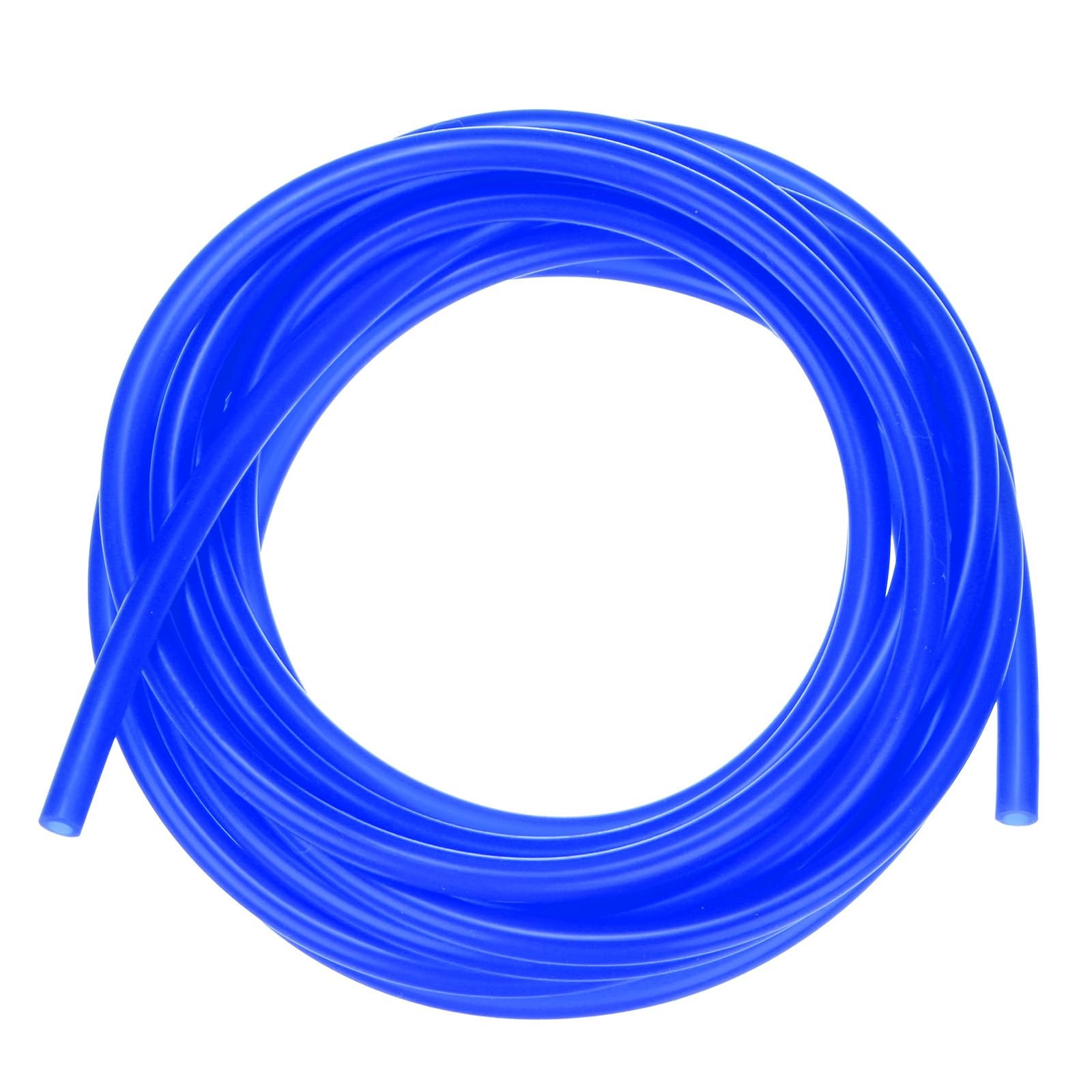 M METERXITY Silicone Tubing, 1/8"(3mm) ID x 1/8" x 1/4" x 10ft, Blue