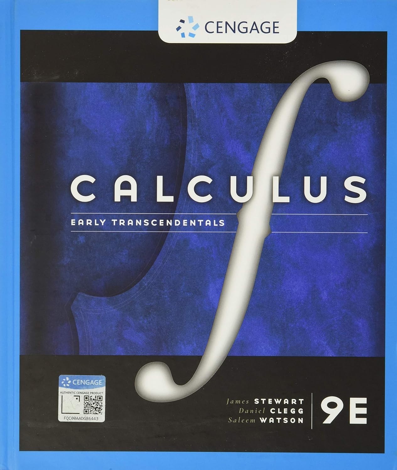 Calculus: Early Transcendentals , 9th Edition by Saleem Watson