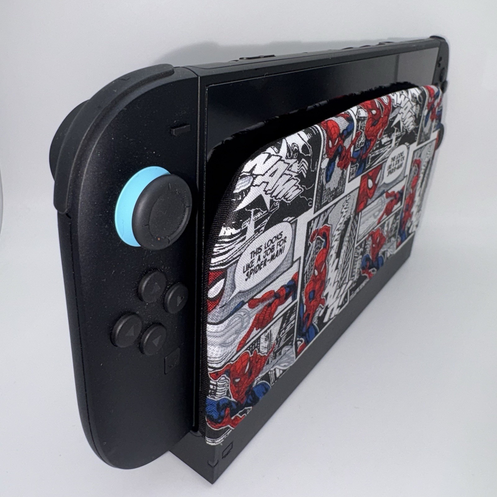 Nintendo Switch 2 Dock Cover Screen Protector Decor Sleeve Spiderman Comic Style