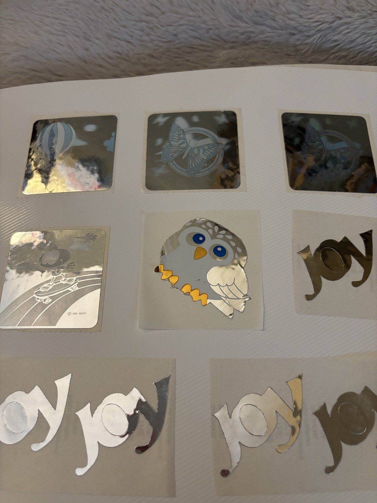 Vintage Sticker Set
