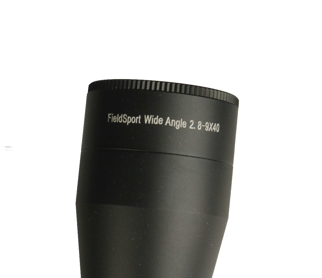 2.8-9x40 FFP First Focal Plane Reticle Wide Angle Scope