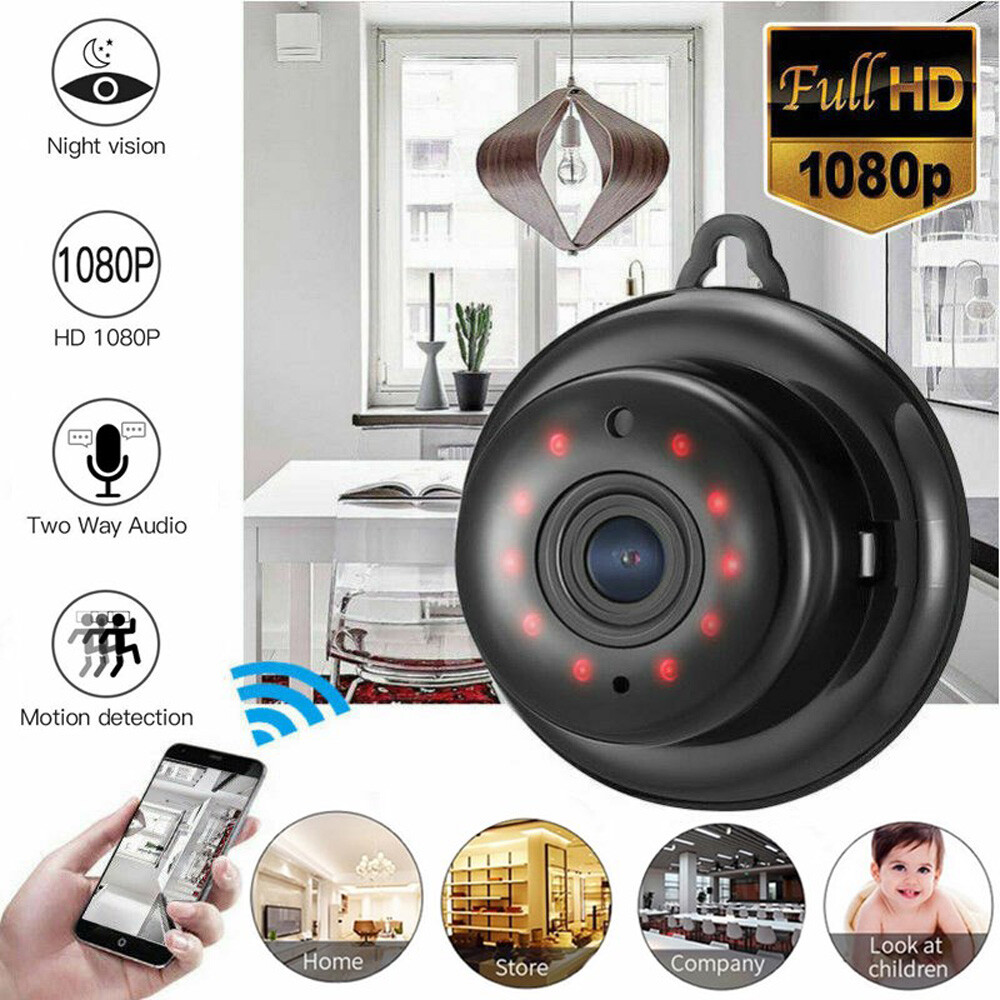 Security Camera CCTV WiFi 1080P Wireless IR Indoor Outdoor Night Vision Home CAM