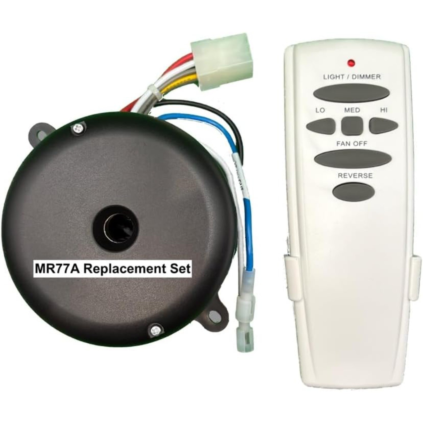 Plug & Play Ceiling Fan Remote Kit, Easy Installation Stable Control