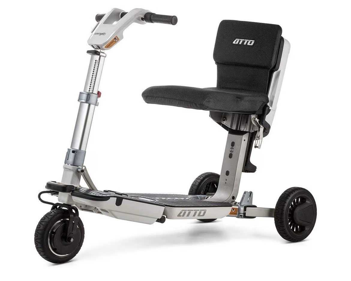 ATTO Padded Cushion for Extra-Comfy Experience (Black)for Electric Scooters