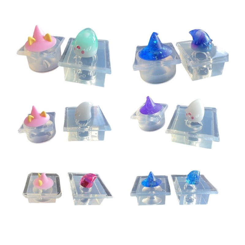 Crystals Clear Resin Castes Mold for Handmade Specter Craft and Accessories