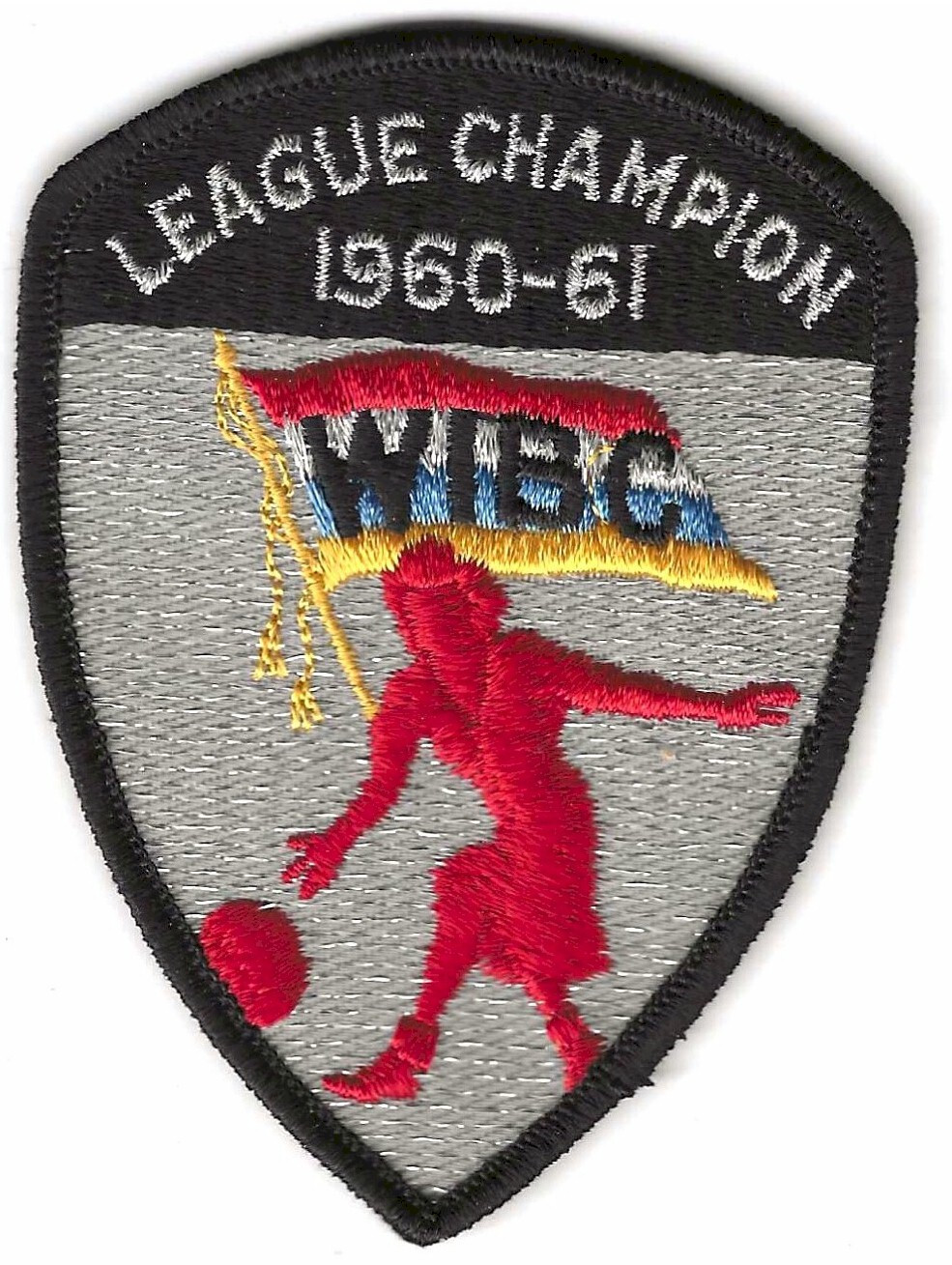 1960-1961 WIBC League Champion Patch