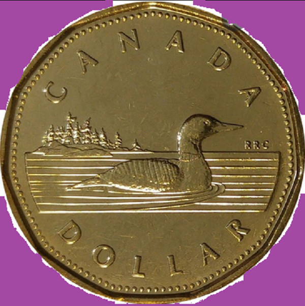 2002 Canada Loonie One Dollar Loonie Coin. UNC $1 Loon