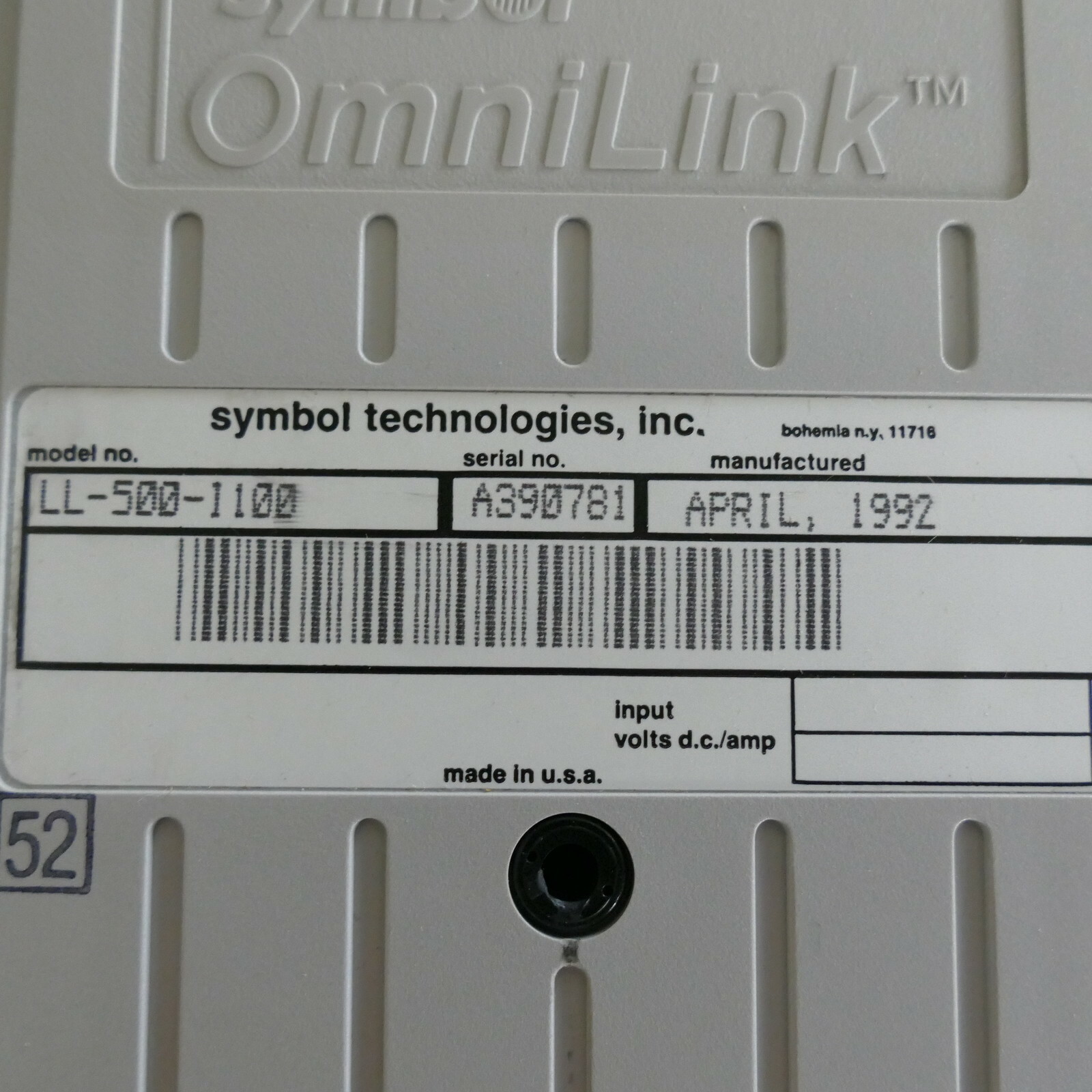 Symbol OmniLink LL-500-I100 Bar Code Adapter