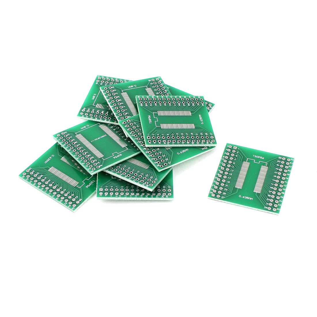 10Pcs SSOP56 TSSOP56 to DIP56 Surface Mounted Devices IC PCB Adapter Socket