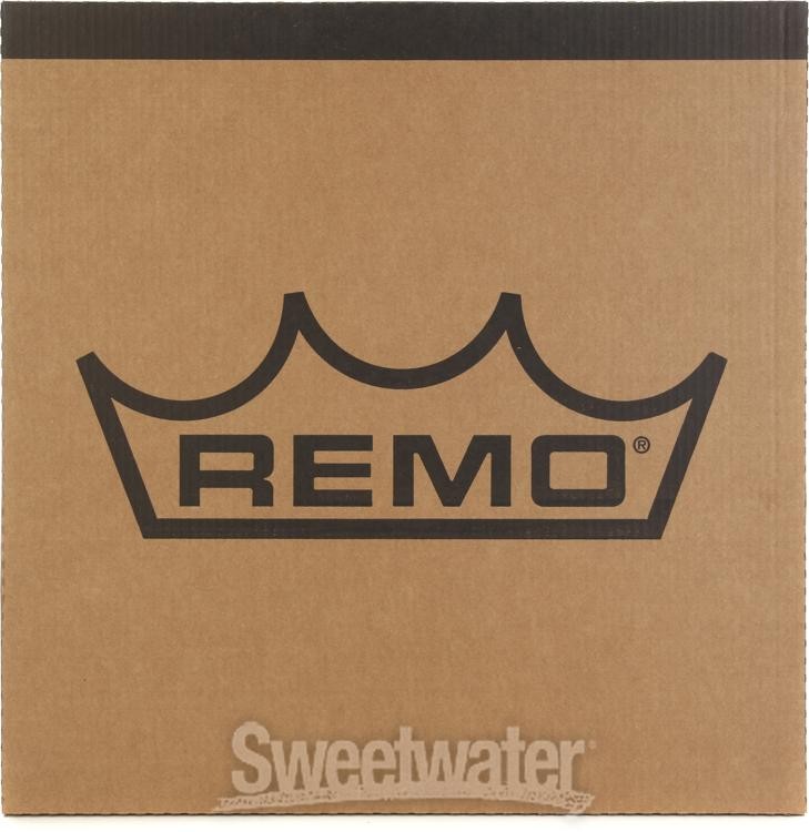 Remo Ambassador Ebony Drumhead - 20 inch