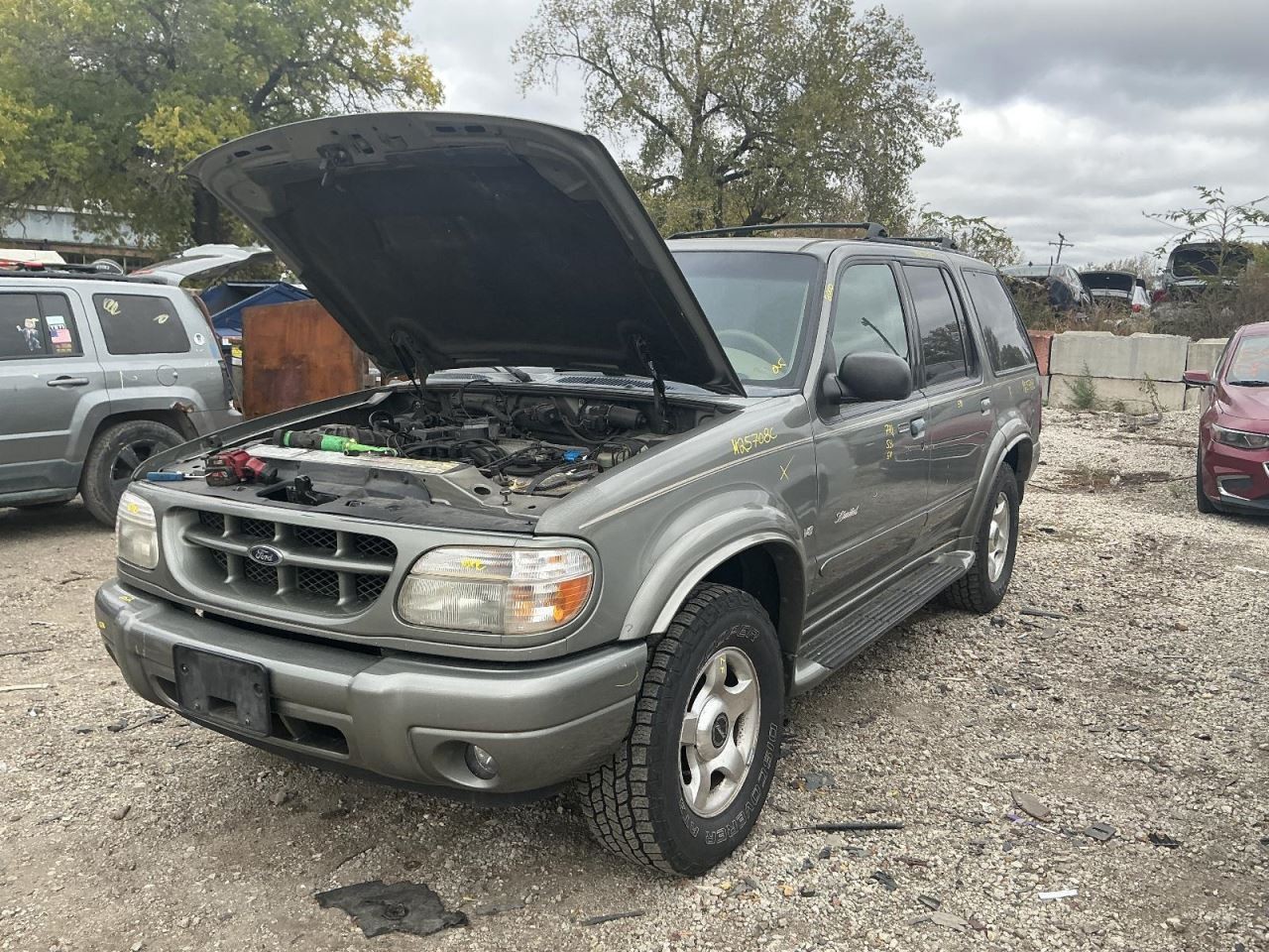 System Restraint Bag Module  Below Center Dash 4 Door Fits 99-01 EXPLORER 868527