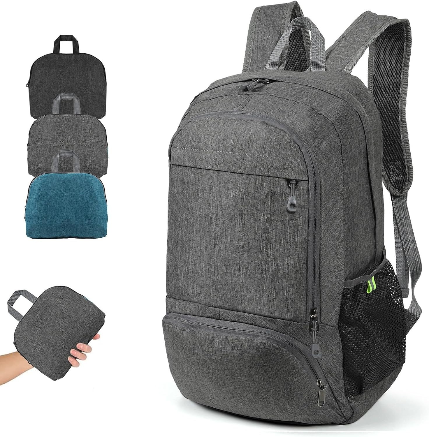 Ultra Lightweight Packable Backpack 25L - Foldable Hiking Daypack for Travel,...