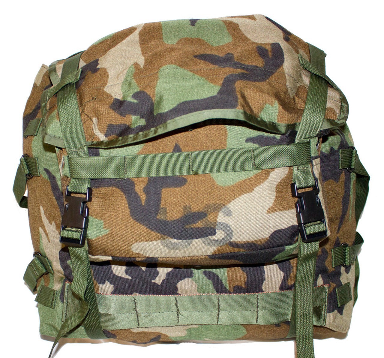 U.S. Armed Forces Woodland MOLLE II Main Pack W/O Frame