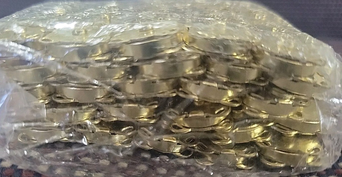 cuskena (Square Gold 100sets) (14mm)