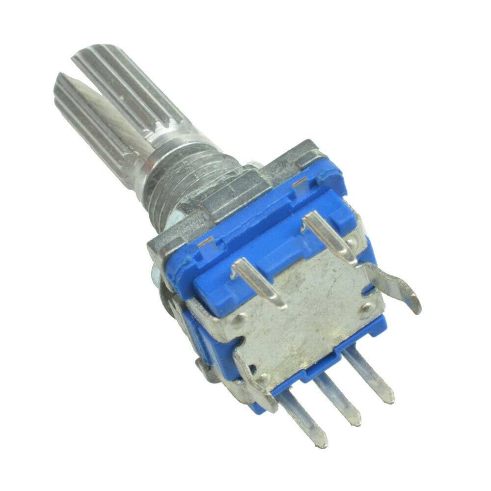 10PCS Rotary Encoder&Switch EC11 Audio Digital Potentiometer Knurled Handle 20mm