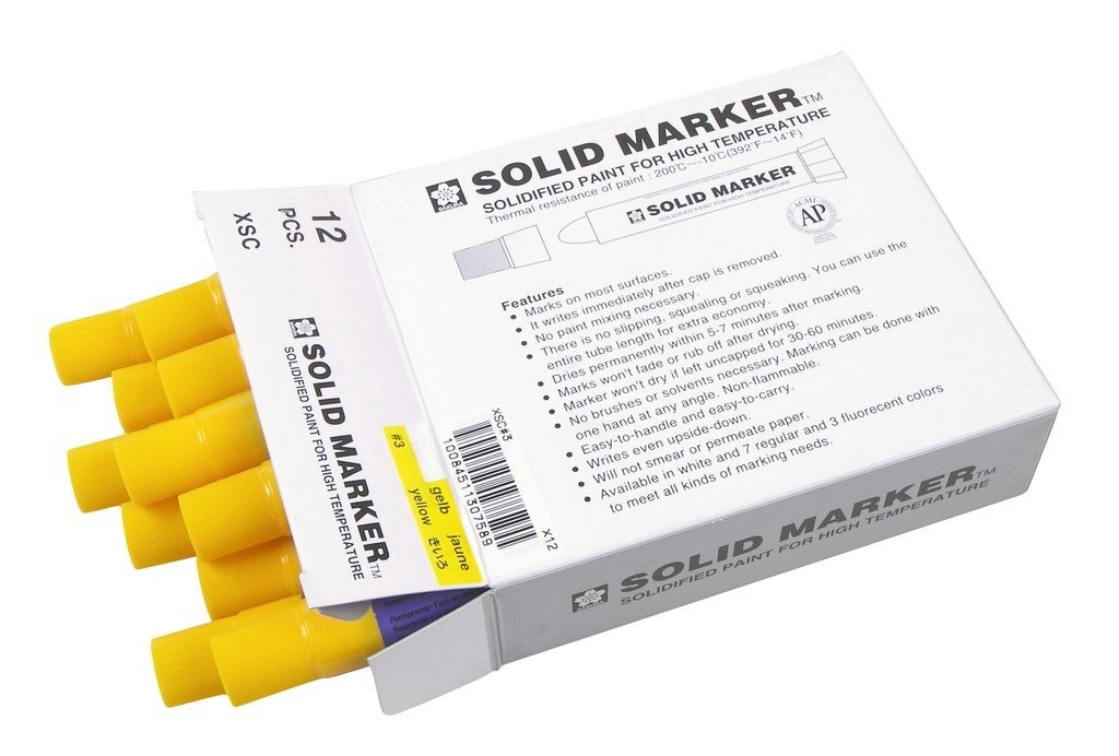 Sakura Solid Paint Markers - Permanent Marker Pens - Window, Wood & Glass Marker