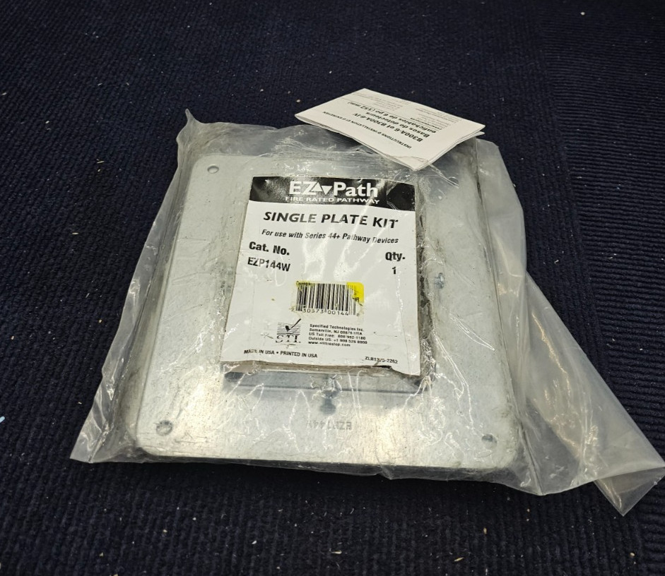 Specified Technologies Sti EZP144W Ez-Path Single Plate For Series 44+ Pathway