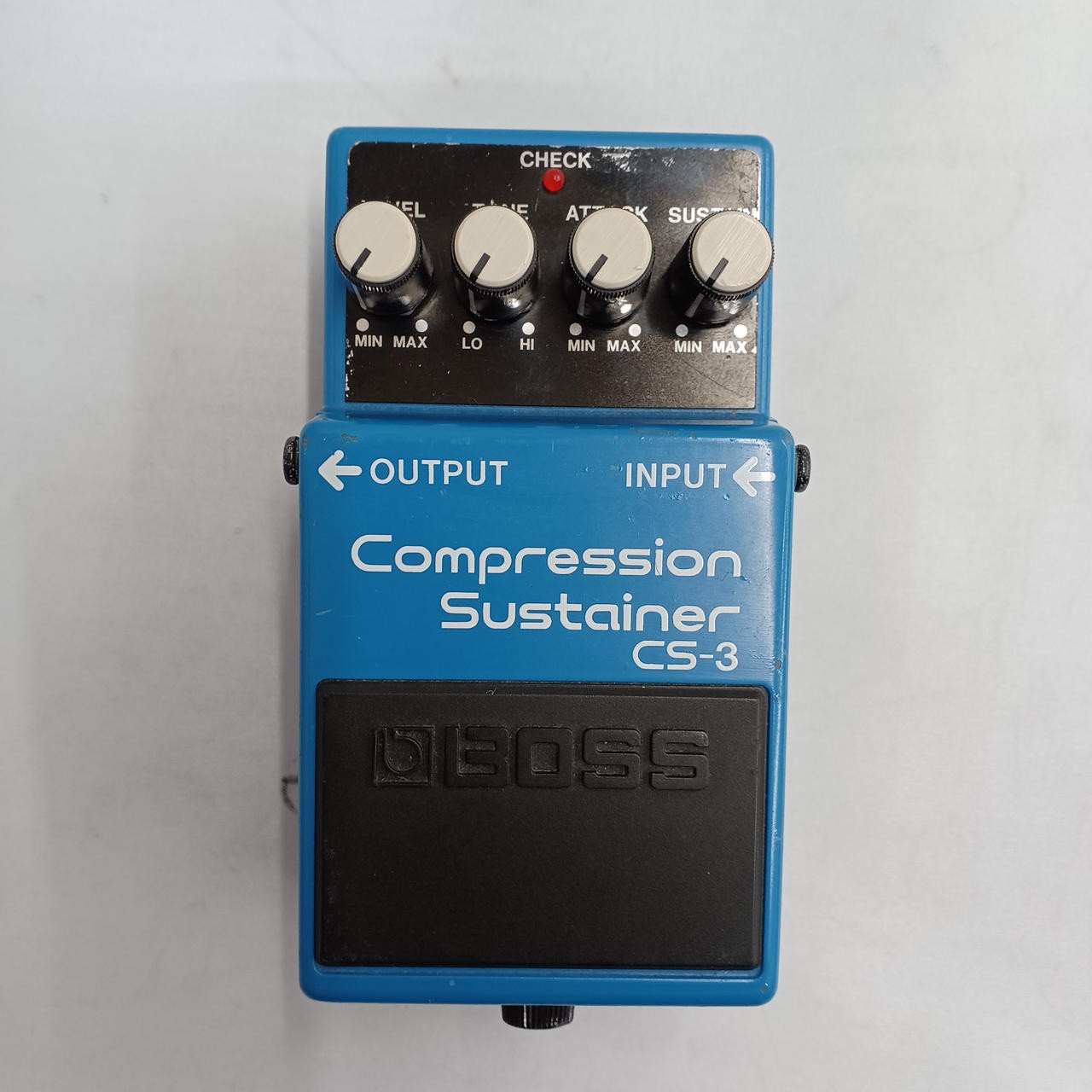 BOSS CS-3 Compressor/Sustainer Guitar Pedal Used Tested No Sound