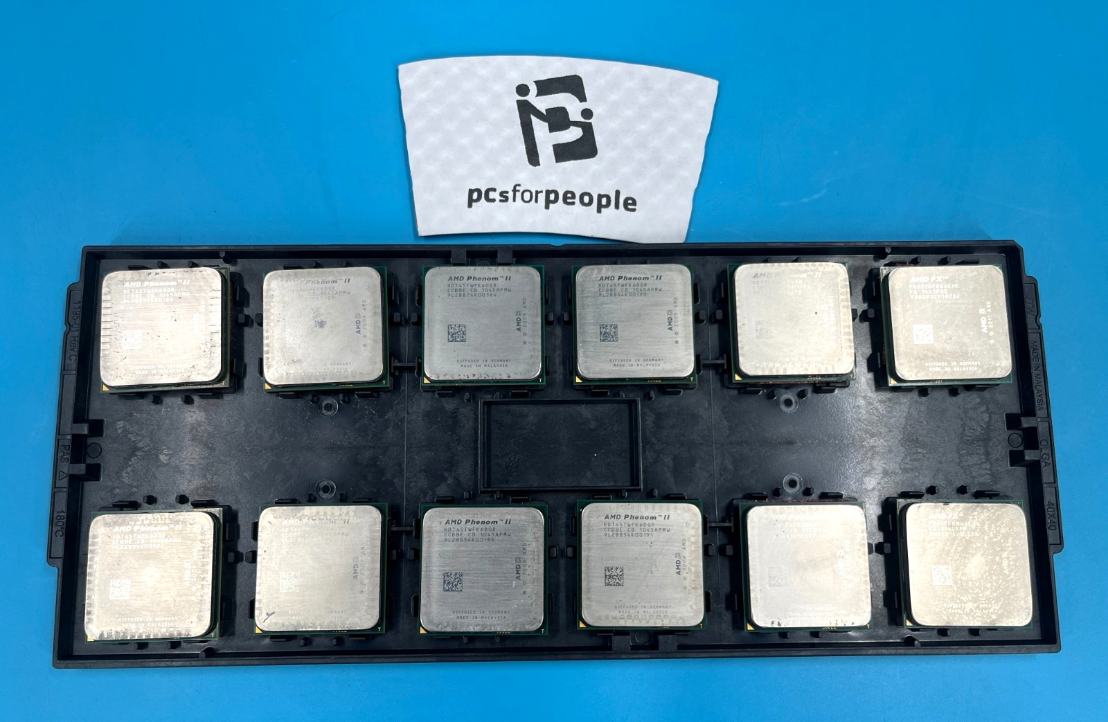 *MIXED LOT OF 12 AMD Phenom II &FX PC CPU FREE SHIPPING*