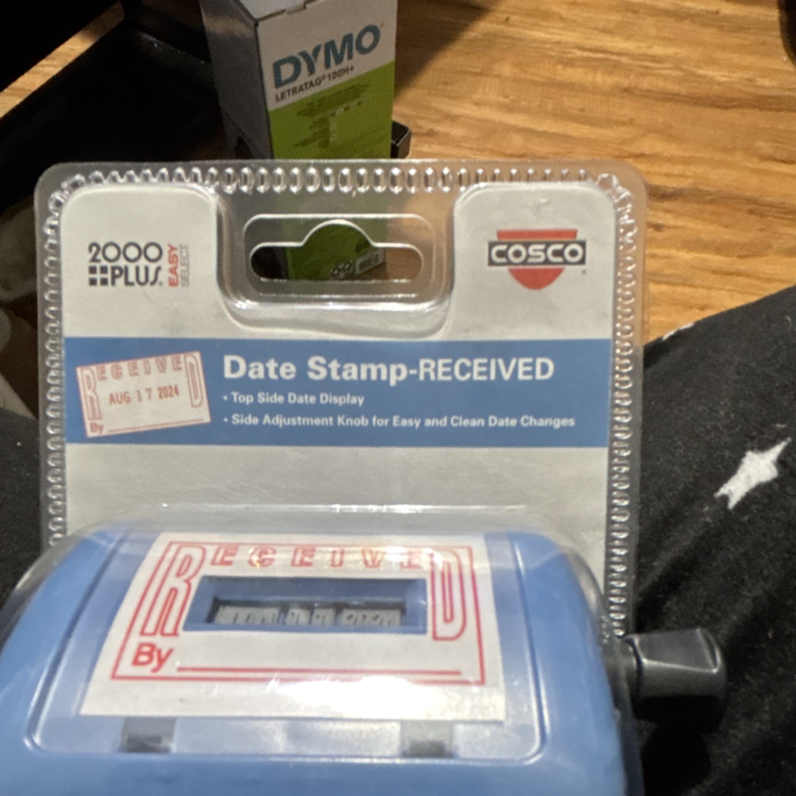 Cosco 2000 PLUS EASYselect Date Stamp RECEIVED Office Dater Stamp