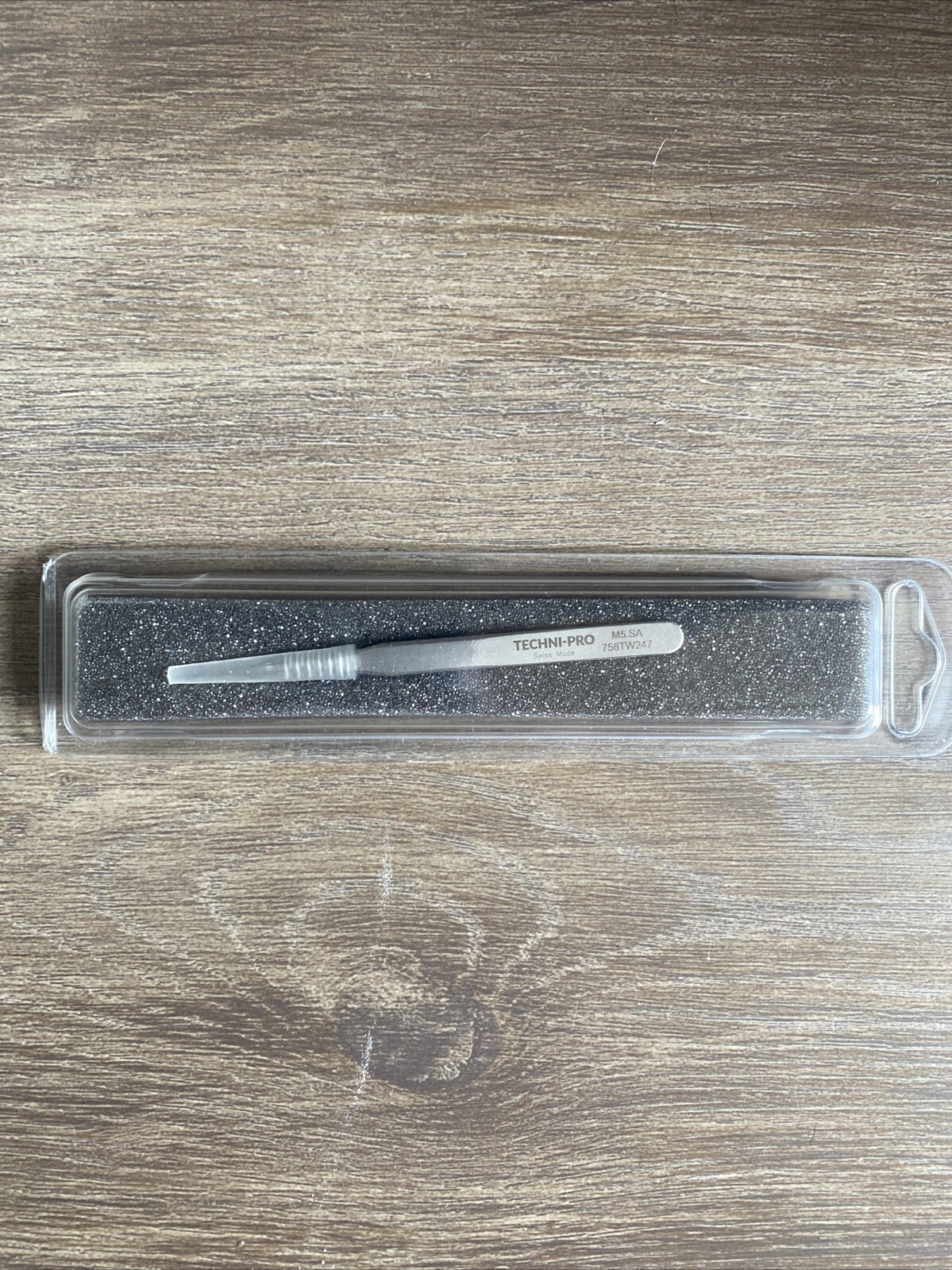 Techni-Pro 758TW247 - Mini Tweezers, Style M5, Anti-Acid/Anti-Magnetic, Stainles